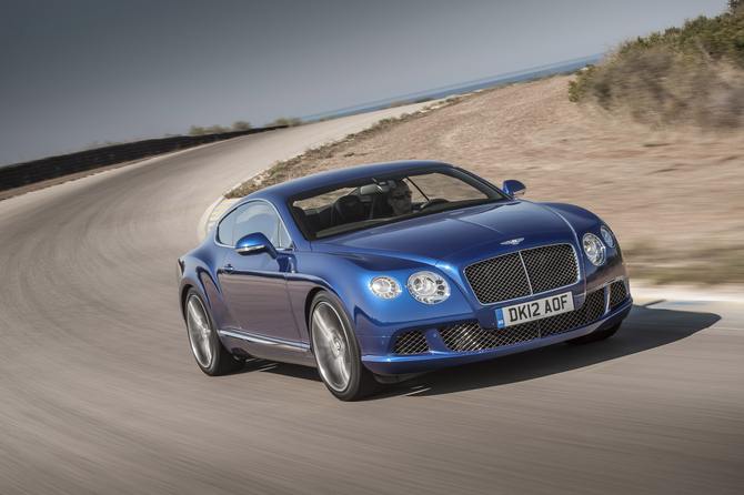 Bentley Continental GT Speed gets its international debut since first being shown at Pebble Beach