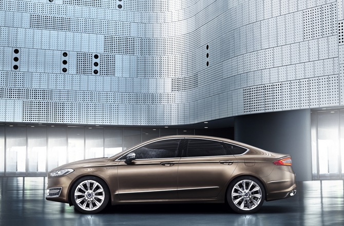 The first cars will be based on the Mondeo