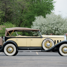 Pierce-Arrow Model 133 Tonneau Cowl Phaeton