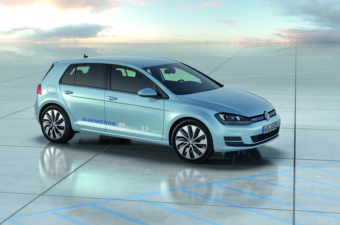 Volkswagen presents Golf BlueMotion Concept for Golf VII