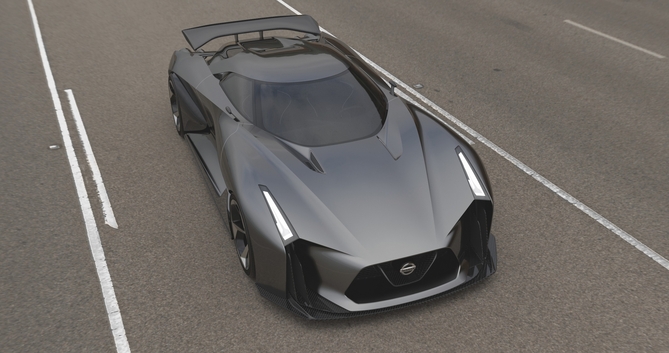 Le Nissan CONCEPT 2020 Vision Gran Turismo