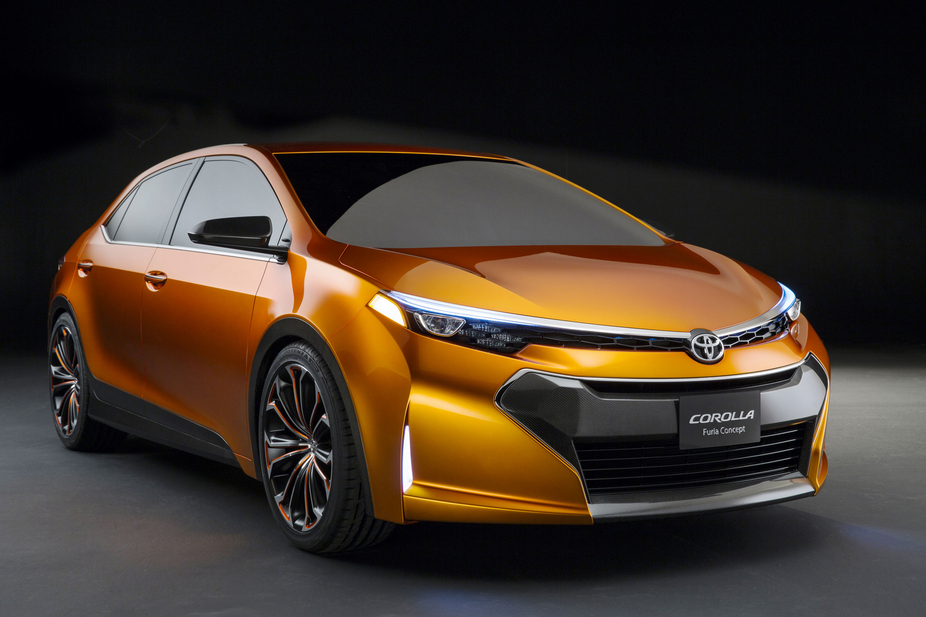 O protótipo Toyota Furia foi apresentado como o futuro Corolla