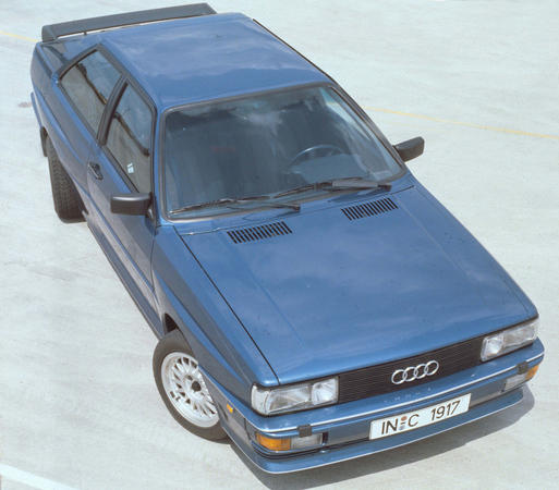 O Audi Quattro de 1984 foi escolhido como o Audi mais popular de todos os tempos