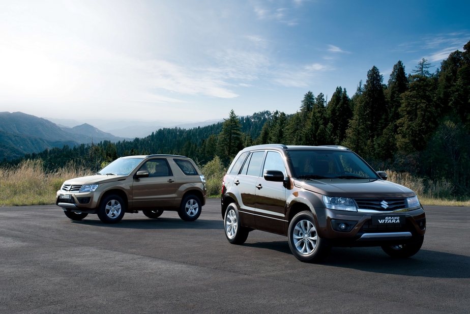 O novo Grand Vitara recebeu mudanças ao nível do design exterior e interior