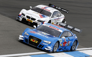 Albuquerque  ao volante do Audi A5 DTM