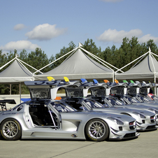 AMG target Ferrari 599 GTO with SLS Black