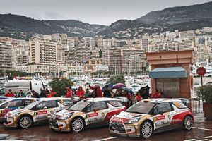 A Citroën ficou em primeiro, terceiro e quarto