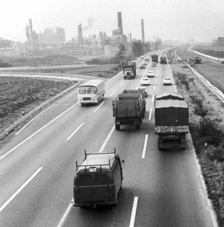 A Autobahn original que ligava Colónia e Bona