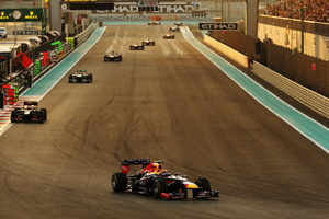 Vettel chegou a ter uma vantagem de 30 segundos durante a corrida