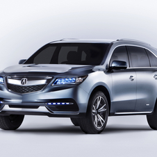 The new MDX will get Acura's LED headlight array