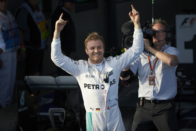 Nico Rosberg alcançou a sua 15ª vitória da carreira em Melbourne