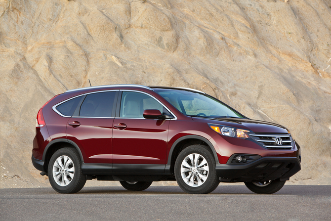 O CR-V vai receber o novo motor Earth Dreams da Honda no outono