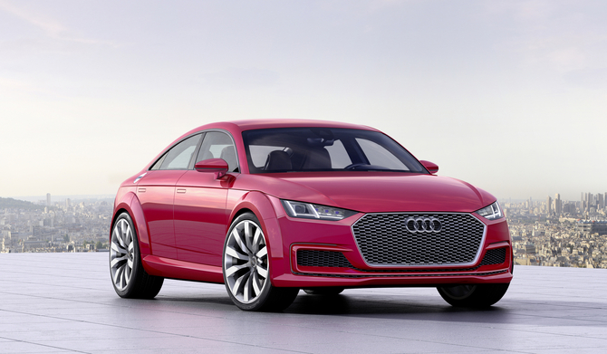 O design do TT Sportback é inspirado na mais recente geração do TT O design do TT Sportback é inspirado na mais recente geração do TT