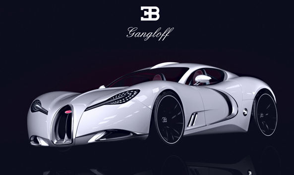 O Bugatti Gangloff é inspirado no Type 57 Atalante