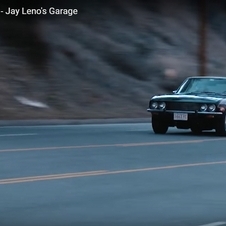 Jay Leno drives the British flaired Jensen Interceptor