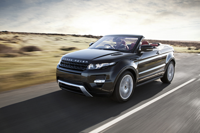 O Evoque descapotável também deve estar disponível em breve