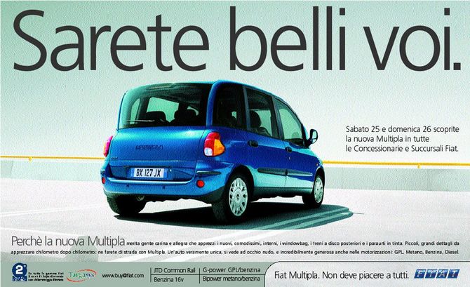 Fiat Multipla 100 16v Gpower SX