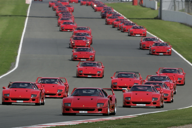 The F40 is still listed as one of the best super cars ever made