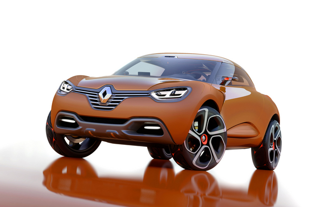 A Renault apresentou em 2011 um protótipo de um SUV compacto de nome Captur