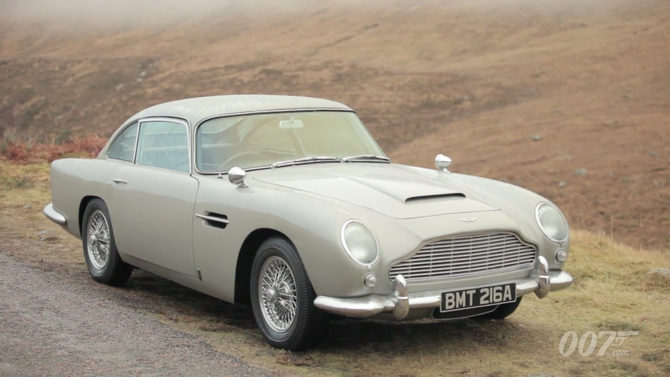 Craig will drive the car in Skyfall