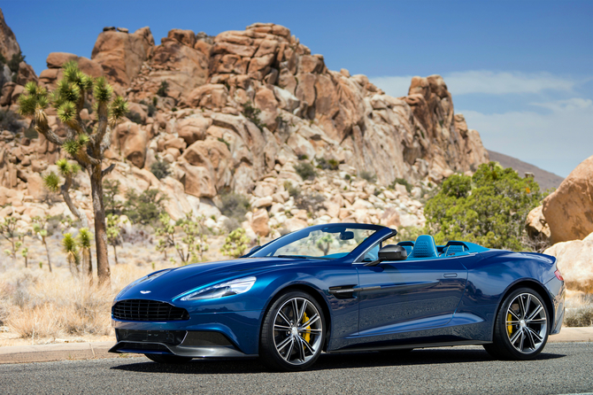 The Vanquish Volante will have its world debut