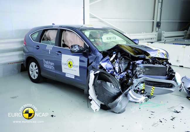 Honda CR-V erreicht 5 Sterne im Euro NCAP Crashtest