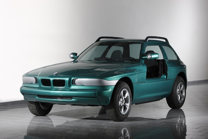 BMW even prototyped a coupe version of the car