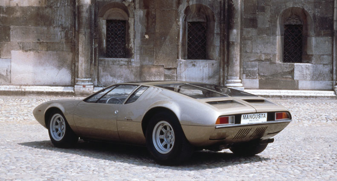 O Mangusta foi o primeiro grande modelo da marca