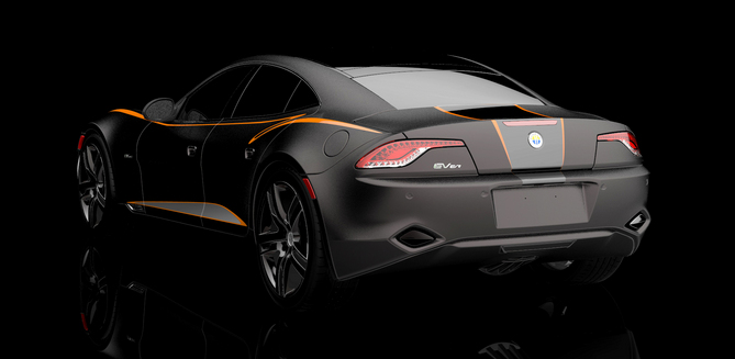 Fisker Showing Vinyl-Wrapped Karma and New Accessories at SEMA