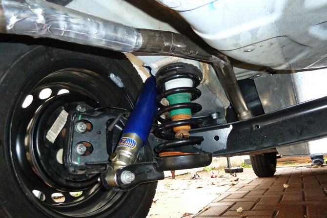 The suspension gets a major upgrade