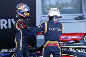 Os dois pilotos levaram a Lotus a alcançar algum sucesso