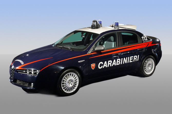 Alfa Romeo 159 Police Vehicle