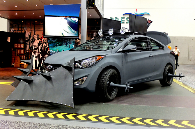 Hyundai Elantra Coupe Zombie Survival Machine