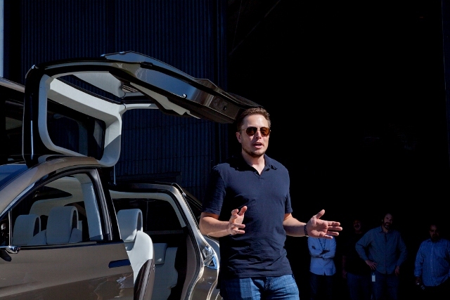 Tesla Debuts Model X: the Gullwing Crossover