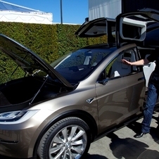 Tesla Debuts Model X: the Gullwing Crossover