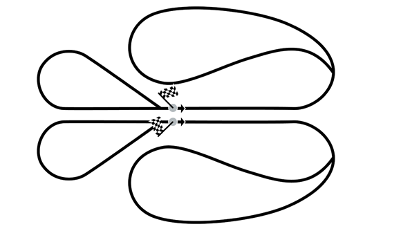 The Olympic Course layout