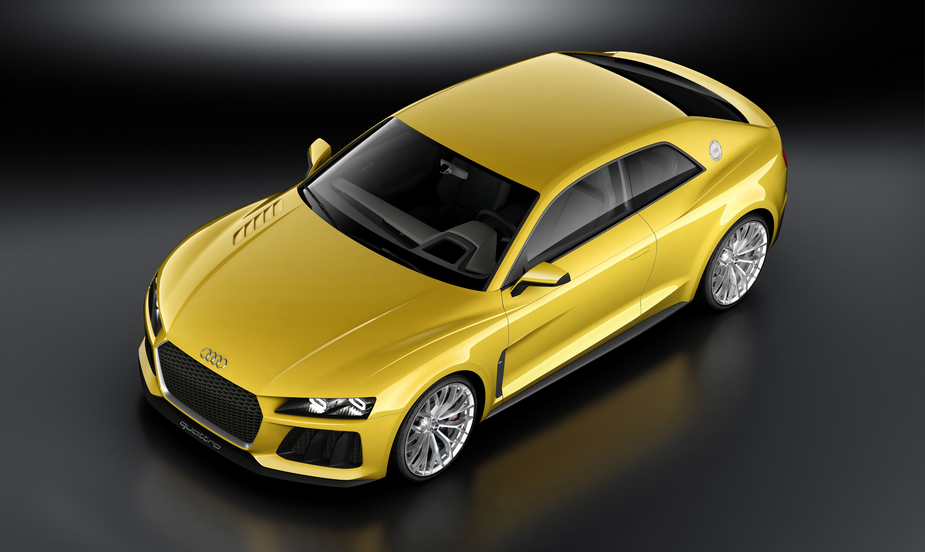 O Sport Quattro Concept utiliza a nova plataforma MLB da Volkswagen