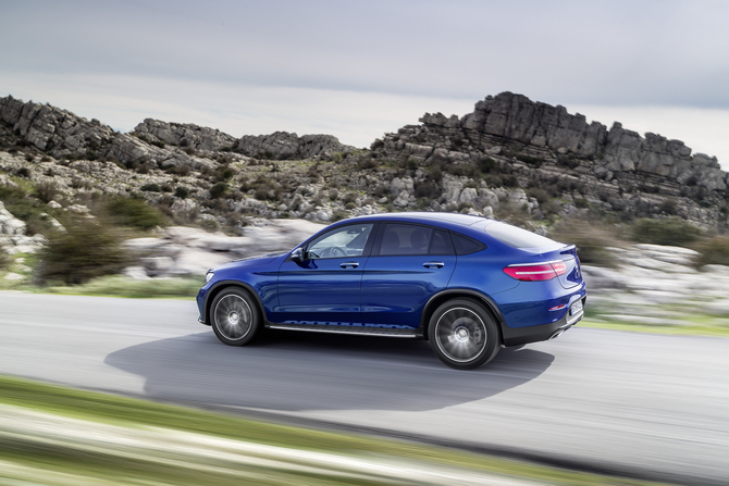 Mercedes will be launching the new GLC Coupé with a range of three engine options