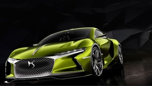 O supercarro E-Tense só deve ser lançado em 2021