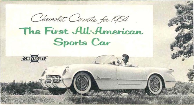 The cover of the 1954 brochure