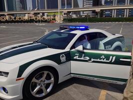 A polícia do Dubai também adquiriu um Camaro para funções de patrulha