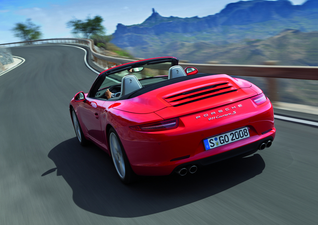 Porsche unveils Cabrio version of the new 911 generation