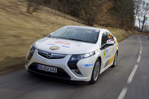 Opel Ampera ganha Rally de Monte Carlo de energia alternativa