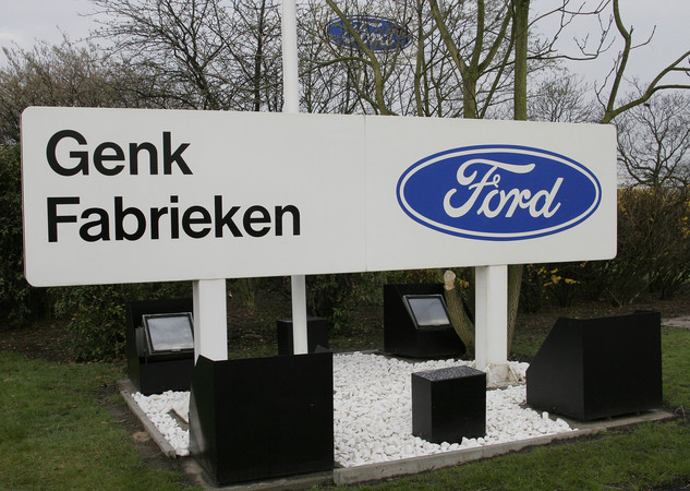 A fábrica da Ford em Genk vai encerrar em 2014