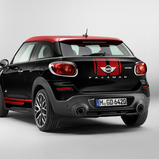 A versão JCW Paceman segue os mesmos princípios da versão JCW do Countryman