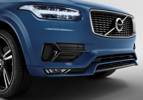 Pormenor da dianteira do XC90 R-Design