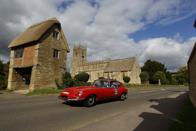 Besides being a good investment, the E-Type is also fun to drive.