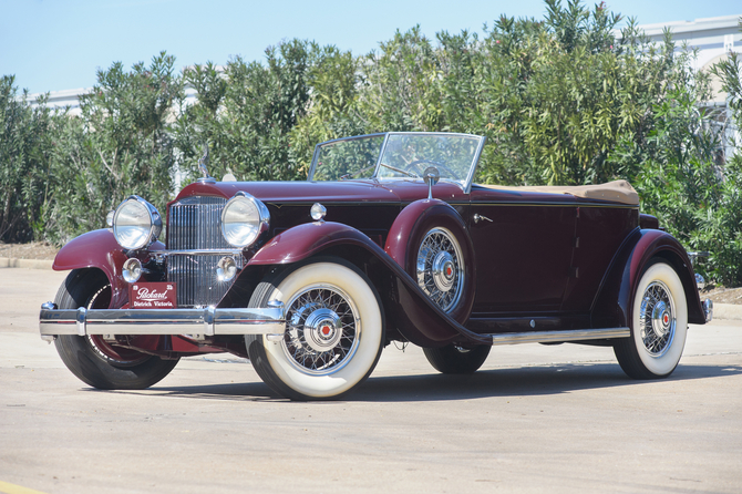 Packard Individual Custom Eight Convertible Victoria by Dietrich