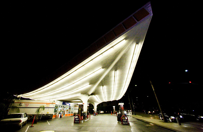 1965 Jack Colker Union Gas Station, Beverly Hills