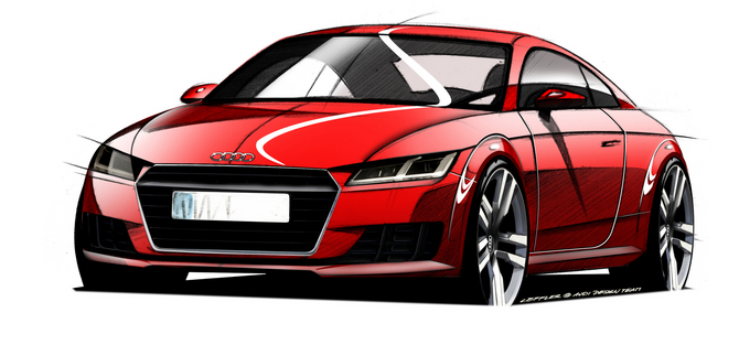 A Audi vai revelar o novo TT no Salão Automóvel de Genebra